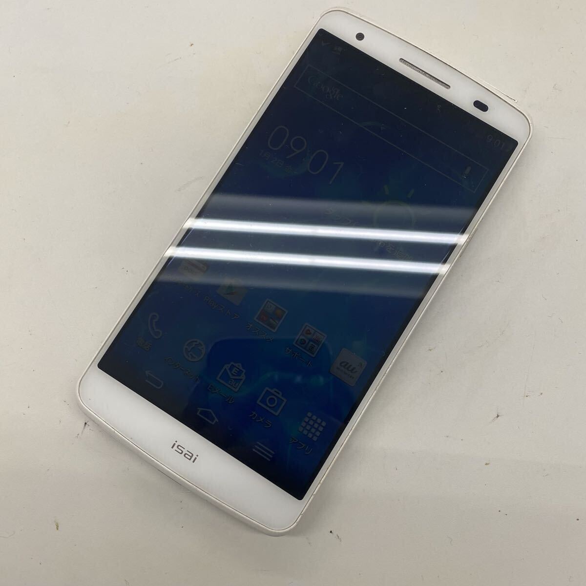 1yt au LG LGL22 スマートフォン スマホ リセット済み 利用制限◯ IMEI:357873052646931 PHONE