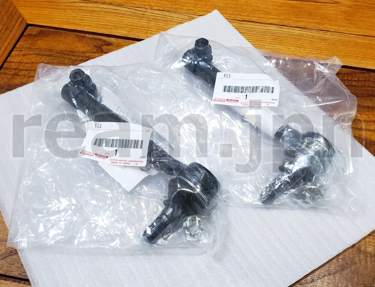 新品 トヨタ純正 GZ20 MZ20 MZ21 ソアラ GA70 JZA70 MA70 スープラ タイロッドエンド タイロットエンド 左右 タイロッド タイロット エンド