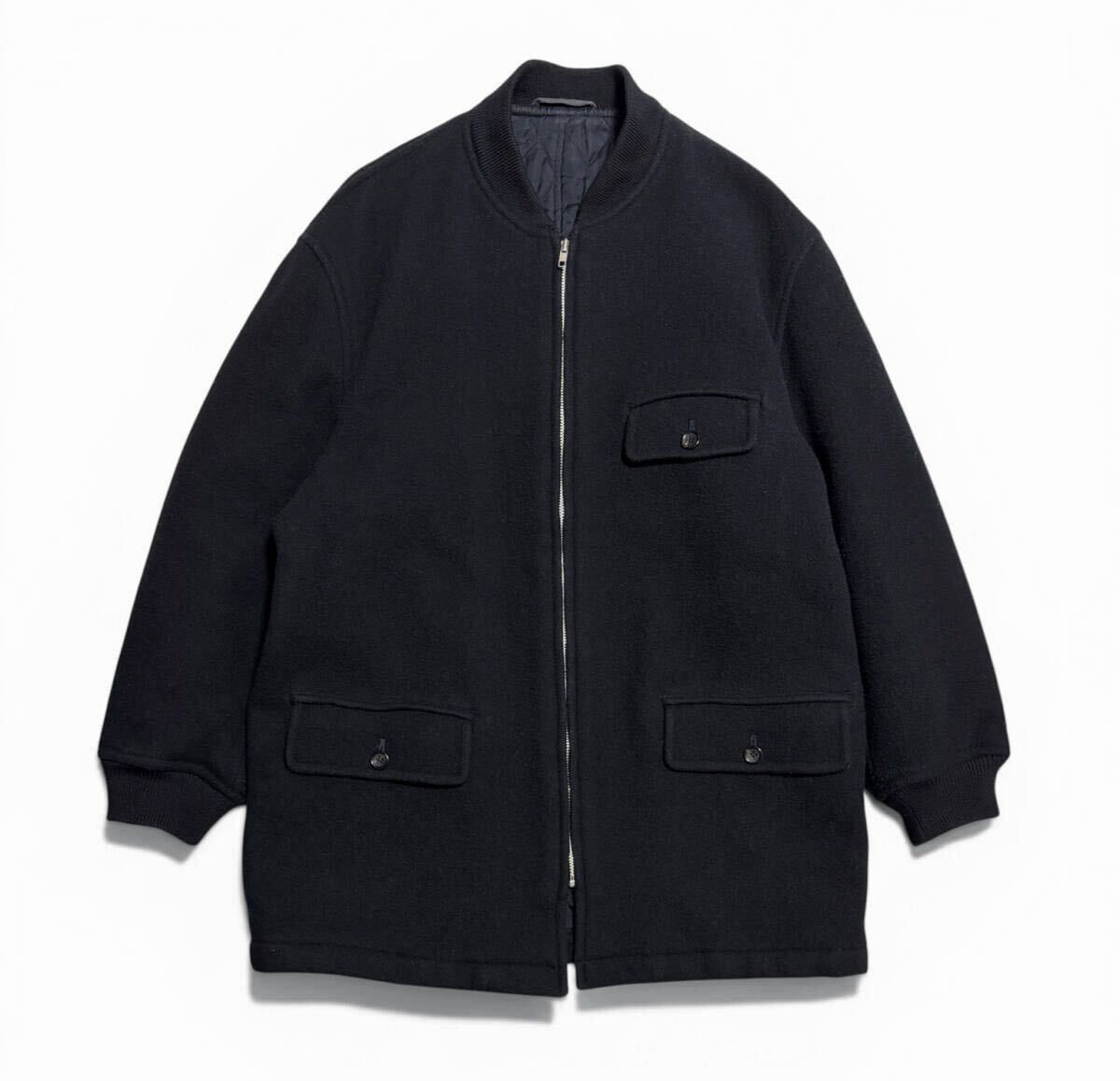 92AW リブ ジップブルゾン 田中オム キルト ジッパージャケット コムデギャルソンオム HOMME Keiichi Tanaka Archive Ribbed Zipper Jacket