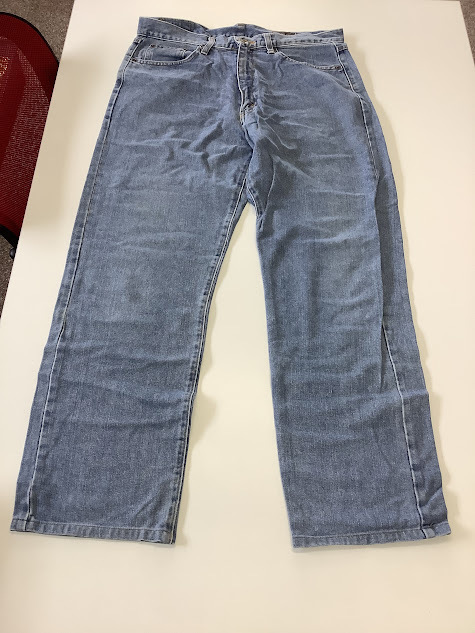 【u01377】BOBSON ボブソン 04 JEANS デニムパンツ W34（86cm）ポリノジック混 柔らか素材 ジーンズ 5202 LOT 44001810 希少