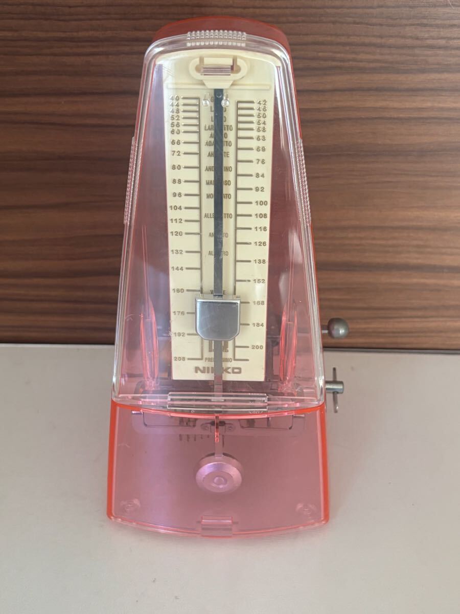 60.3.3.8 お1 動作品 メトロノーム　 ニッコー