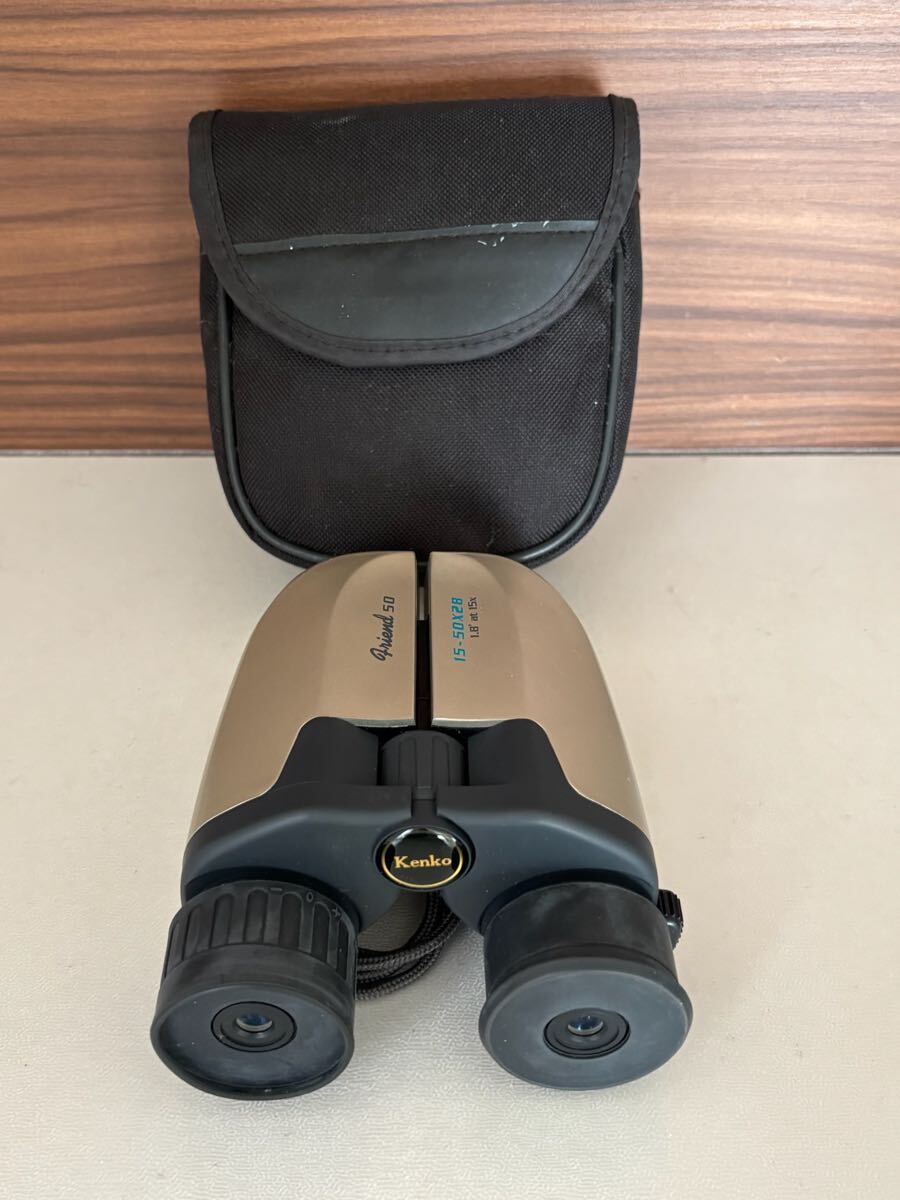 603.17.19 お24 Kenko 双眼鏡　Friend 50 15~50X281.8° at 15x