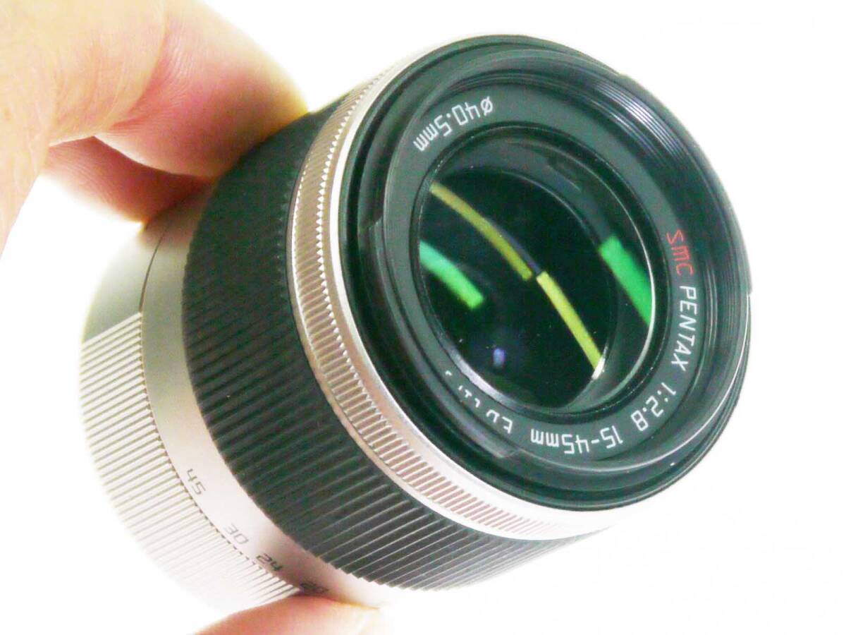 ペンタックス（PENTAX）Qマウント用望遠ズームレンズ（40.5mm）SMC 06 TELEPHOTO ZOOM 15-45mm F2.8　不動作品　迅速発送　概ね外装は美品