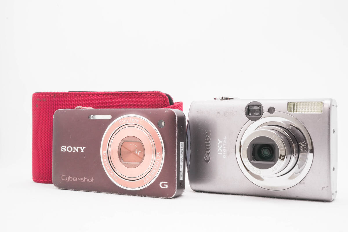 [現状品] SONY ソニー デジタルカメラ CyberShot DSC-WX5 / Canon IXY DIGITAL 900 IS