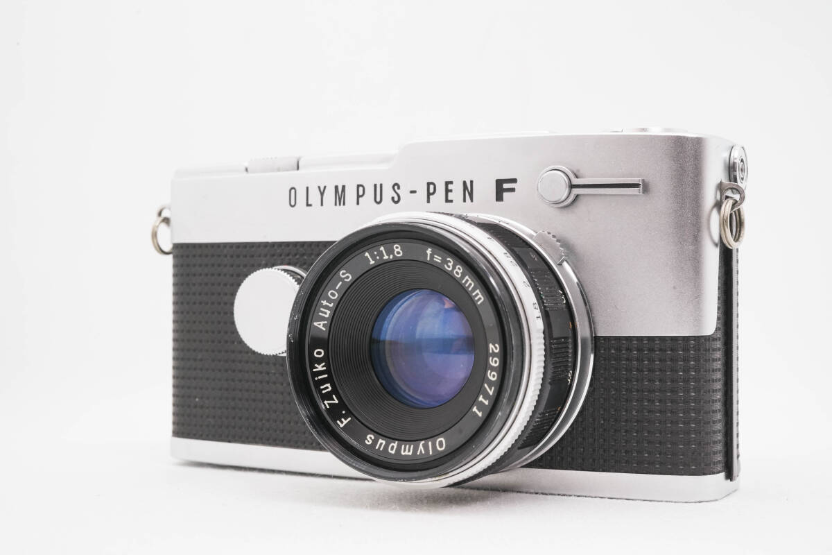[現状品] OLYMPUS オリンパス カメラ PEN-FT レンズ F.Zuiko Auto-S 1:1.8 f＝38mm 一眼レフ フィルムカメラ ハーフカメラ オリンパス