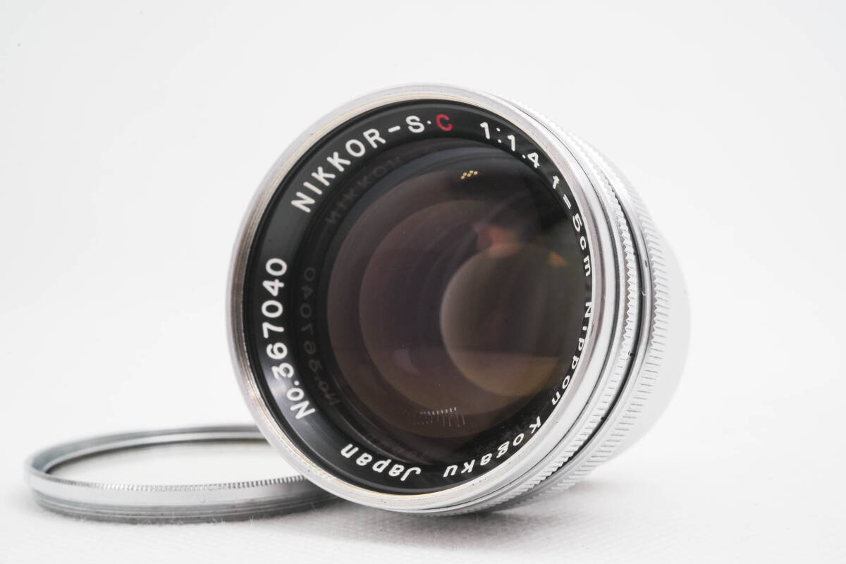 [現状品] Nikon ニコン NIKKOR-S.C 5cm 50mm F1.4 Nippon Kogaku Sマウント 日本光学