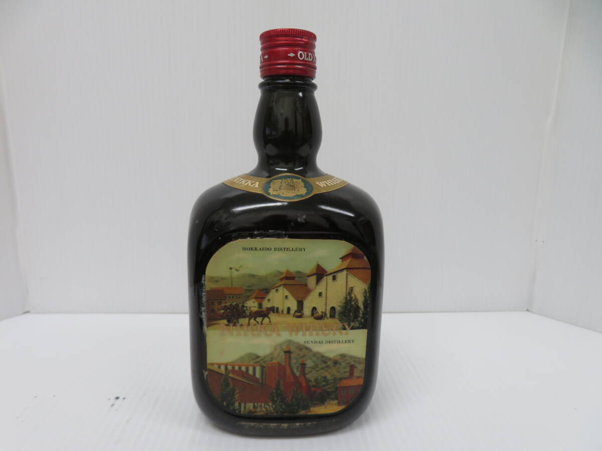 古酒　ニッカウヰスキー　オールドニッカ　ウイスキー特級　宮城峡竣工記念　3Dラベル　1969　未開栓　720ｍｌ　43％　Nikka　　　　213