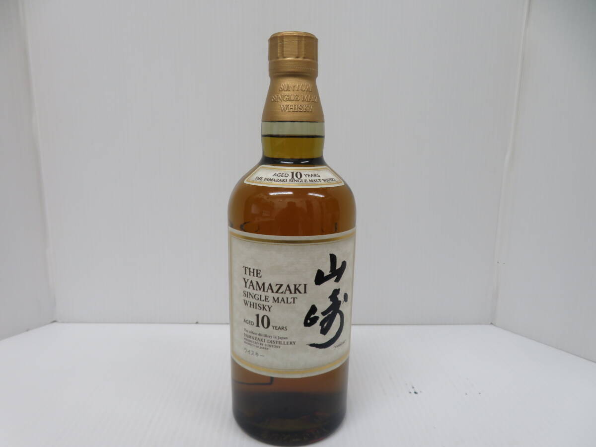 サントリー　山崎　10年　ホワイトラベル　シングルモルト　未開栓　700ｍｌ　40％　Yamazaki　　　　　　　　215