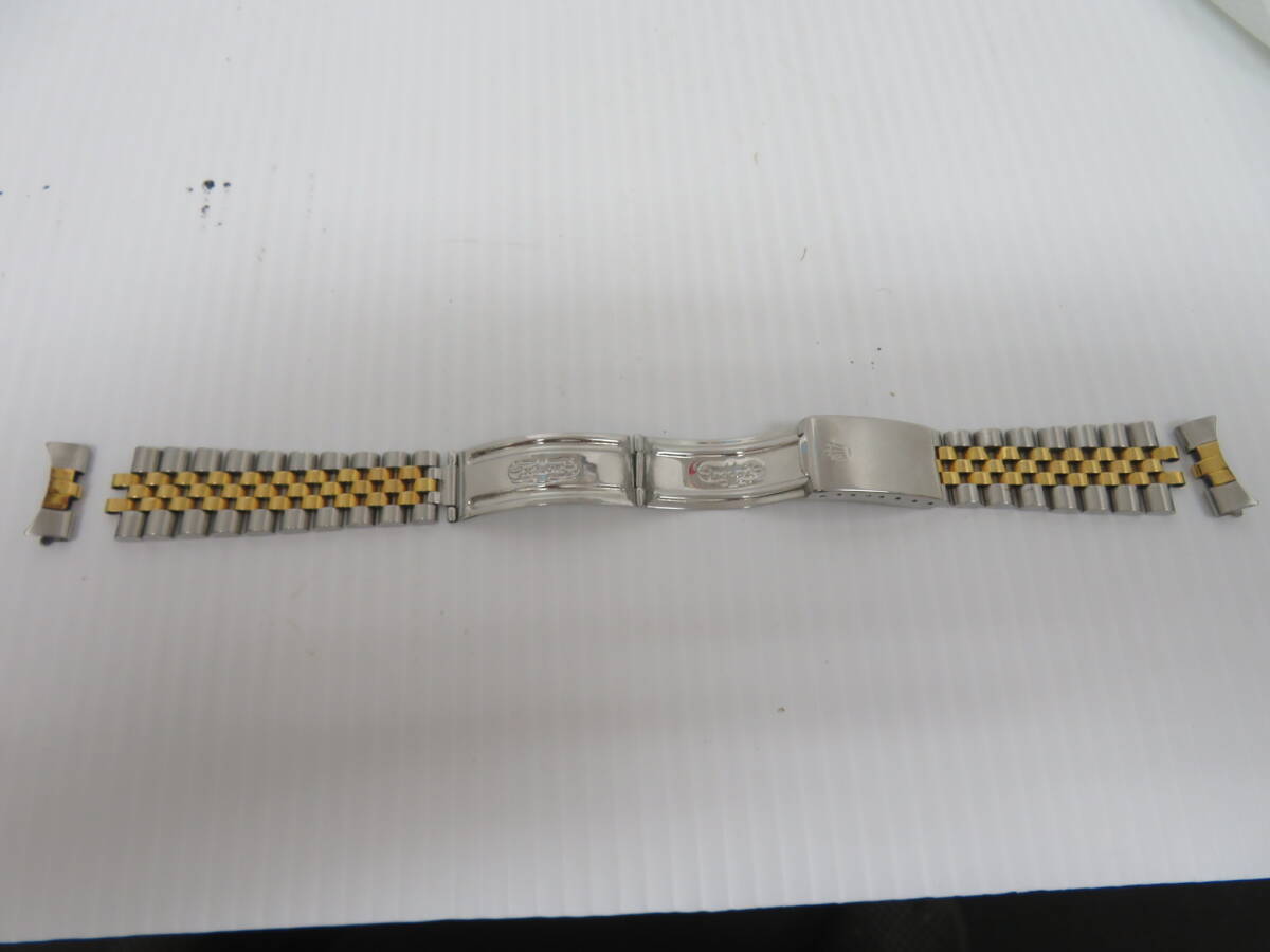 ロレックス　ベルト　フラッシュフィット　コンビベルト　6251H　55　20ｍｍ　難あり　現状　ジュビリーブレス　Rolex