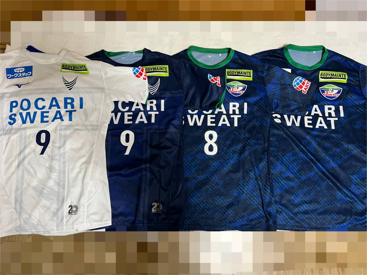 ★柿谷、西谷、ブラウンノア（直筆サインユニフォーム）Jリーグ（徳島ヴォルティス）サッカー★