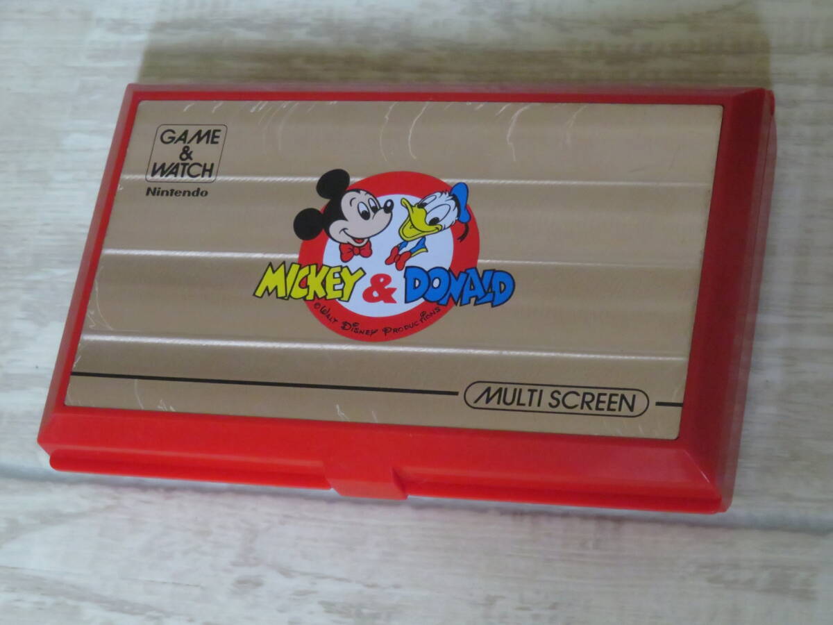 Nintendo GAME＆WATCH DM-53 ゲームウォッチ ミッキー＆ドナルド 任天堂 昭和レトロ ゲーム Disney 室内保管品 非喫煙環境です