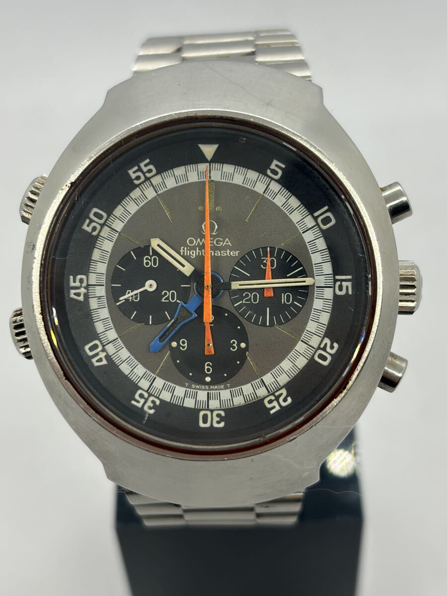 $ 31 OMEGA オメガ　flightmaster フライトマスター セカンドモデル　腕時計　手巻き　稼働品　　 クロノグラフ　後期型