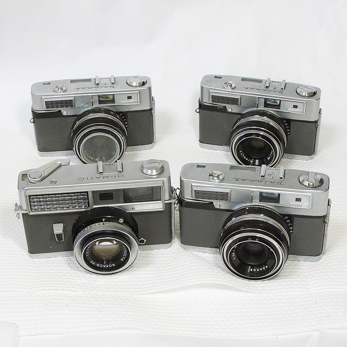ミノルタカメラ　4台