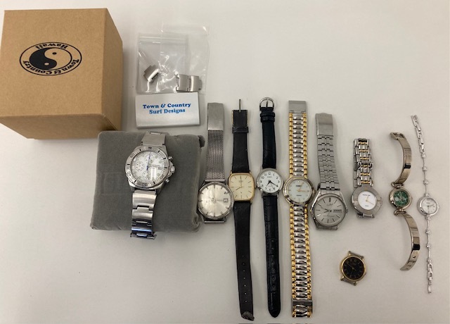 【大量！ 大特価！】レディース メンズ 腕時計 10点おまとめ ALBA SEIKO タウン＆カウントリー CITIZEN 等 ジャンク 不動 現状品 756
