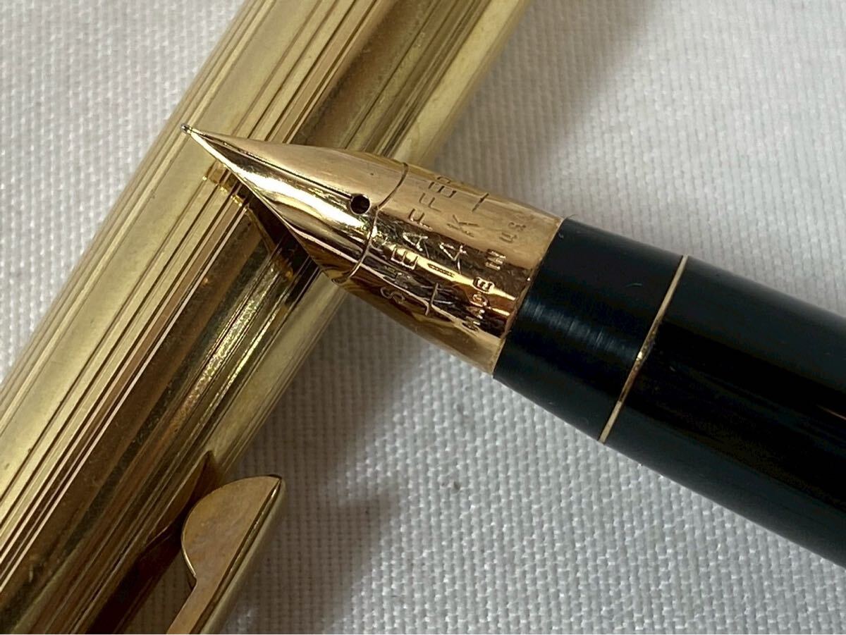 ① SHEAFFER シェーファー　万年筆　ペン先 14K 14金　【03188】