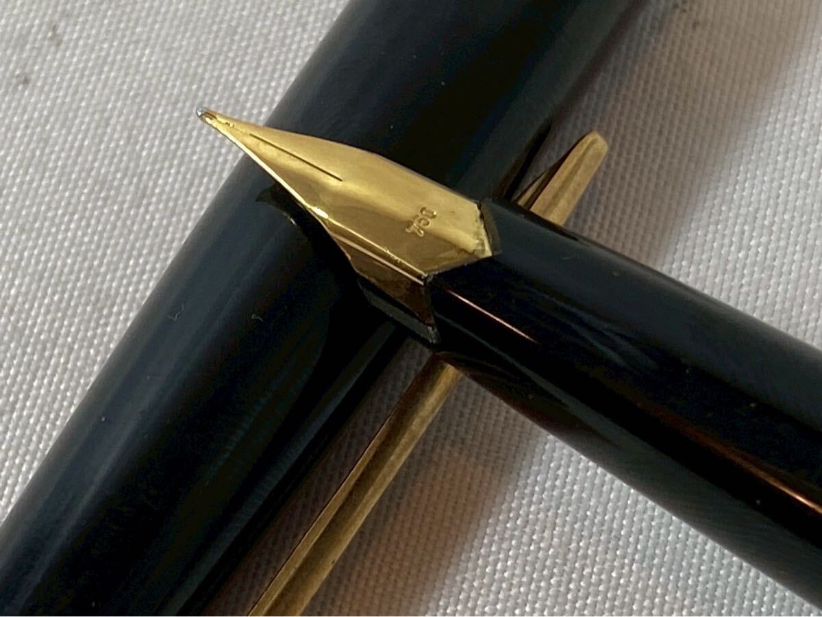 ① MONT BLANC モンブラン　万年筆　ペン先　18K 18金　750刻印　【03191】