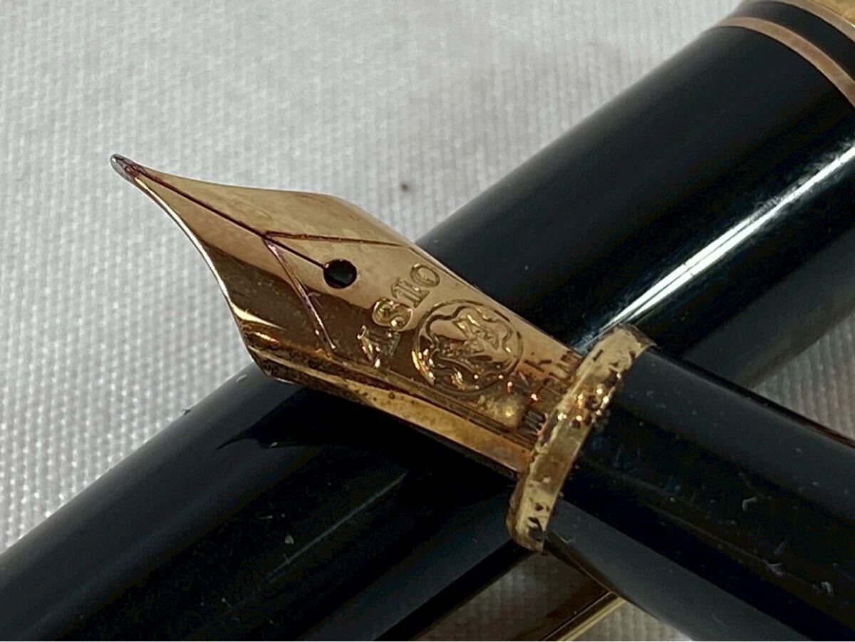 ① MONT BLANC モンブラン　万年筆　ペン先　14K 14金　【03192】