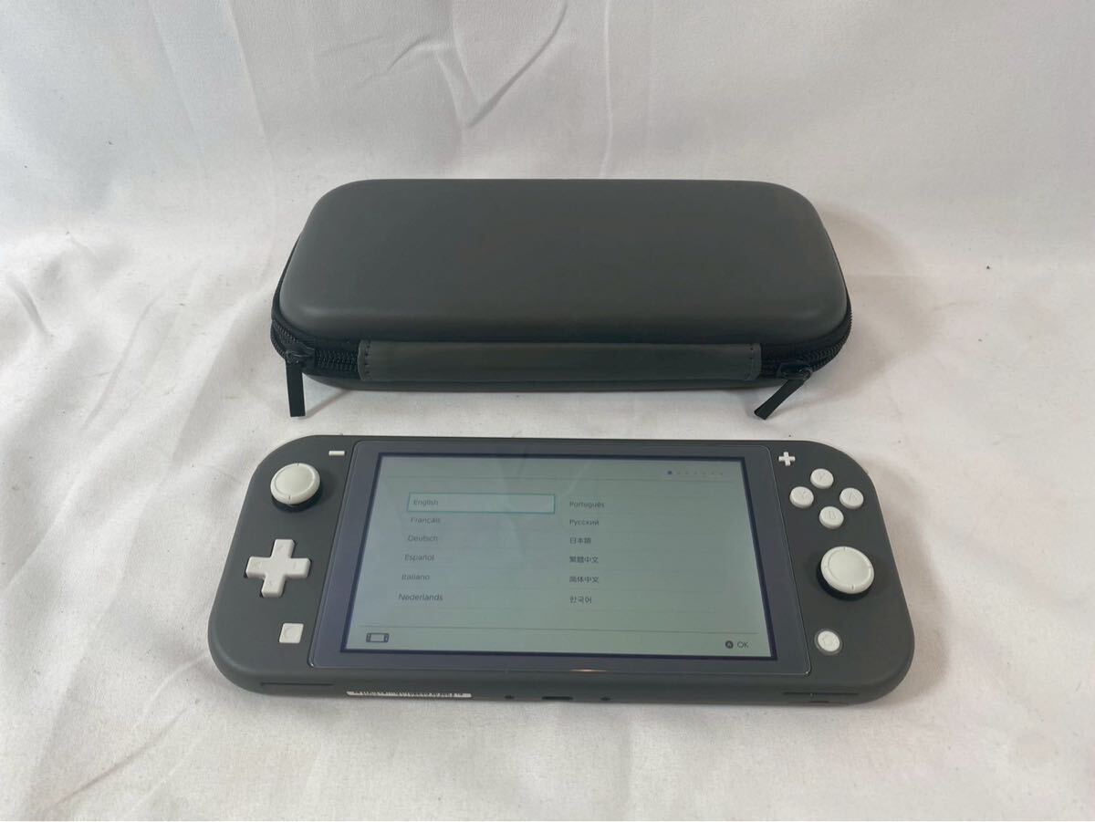 ④ Nintendo 任天堂 Switch Lite ニンテンドースイッチライト スイッチライト HDH-001 初期化済み　【03194】