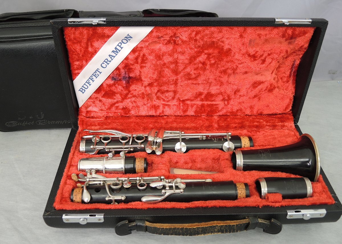 BUFFET CRAMPON クランポン E13 中古品 ハードケース付き №K66363 MADE IN FRANCE 現状お渡し
