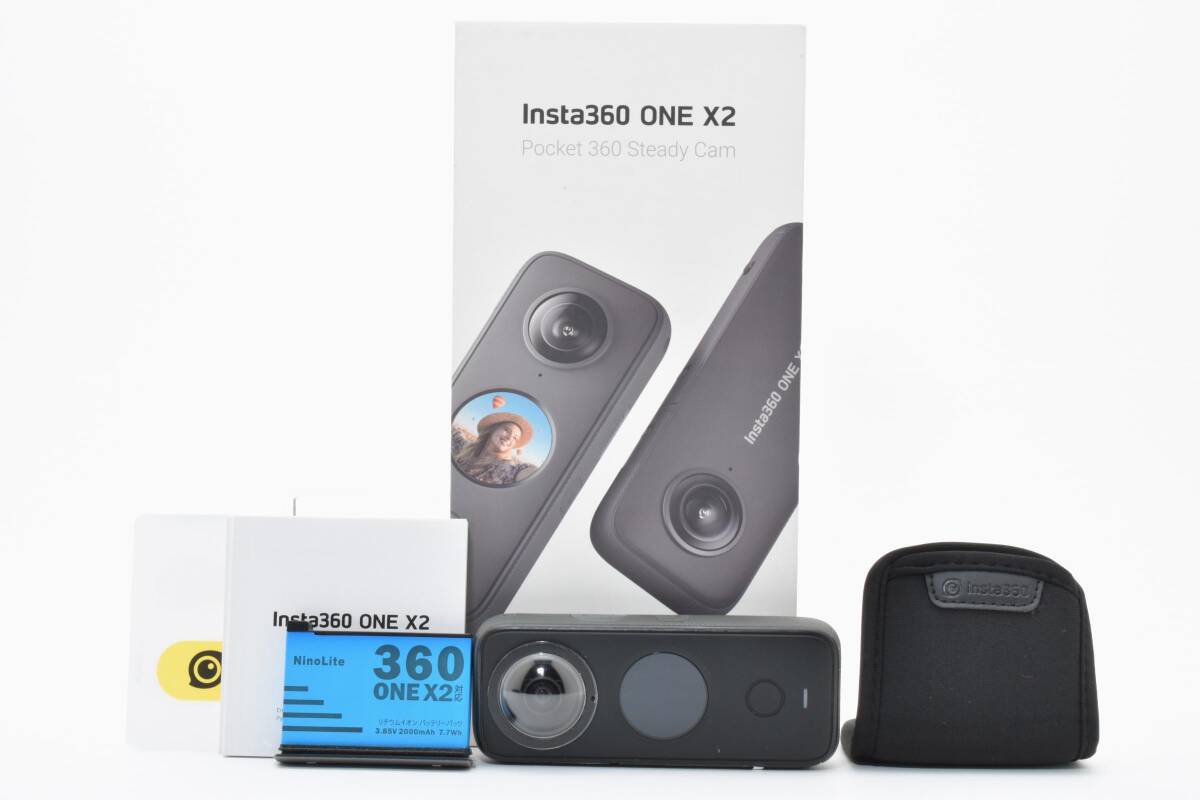 【美品・動作品】Insta 360 ONE X2 No.1130