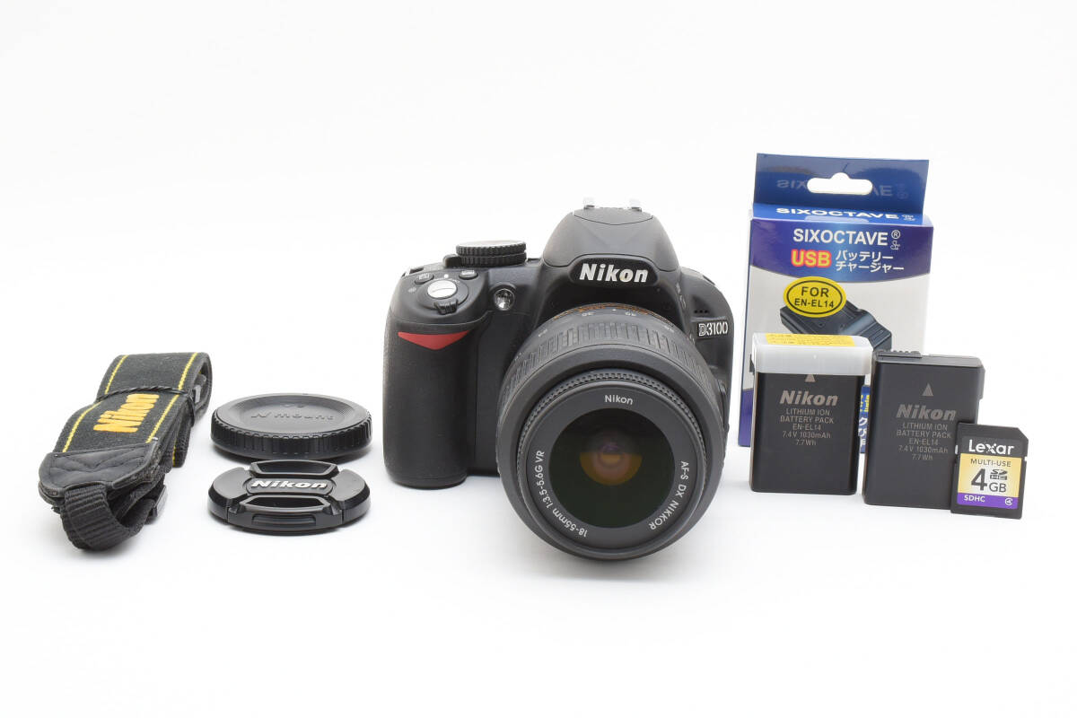 【動作品】Nikon　D3100　AF‐S　18‐55㎜　VR　No.1150