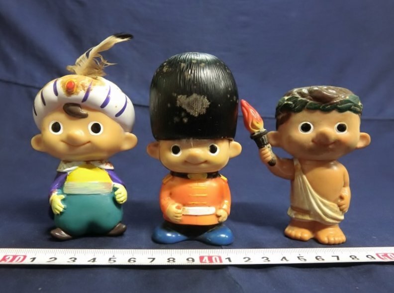 L1518 富士銀行 ソフビ 人形 貯金箱 マネーバンク