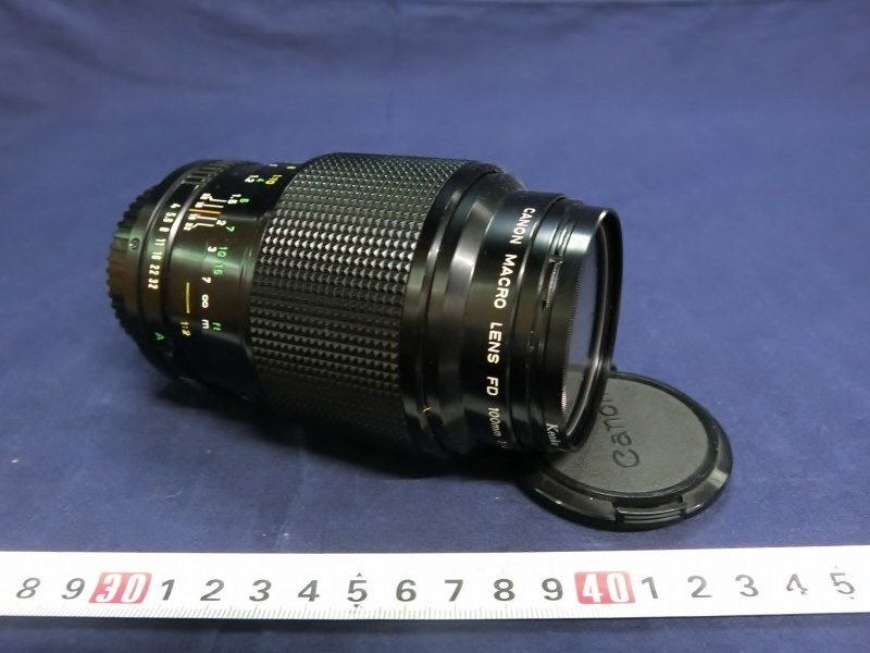 L1505 Canon LENS MACRO FD 100mm 1:4 レンズのみ