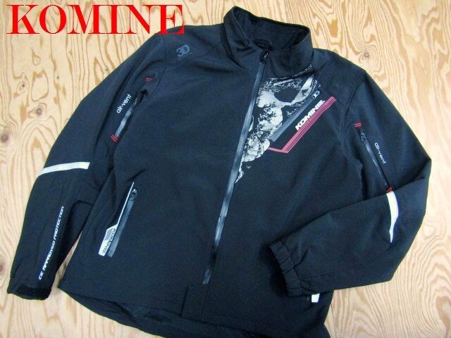 ★コミネ KOMINE★メンズ JK-579 プロテクトソフトシェルウインターパーカ★R80301059A