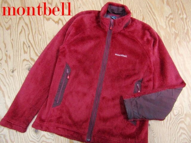 ★モンベル montbell★メンズ クリマエア ライニングジャケット パプリカ 1106531★R80308010A