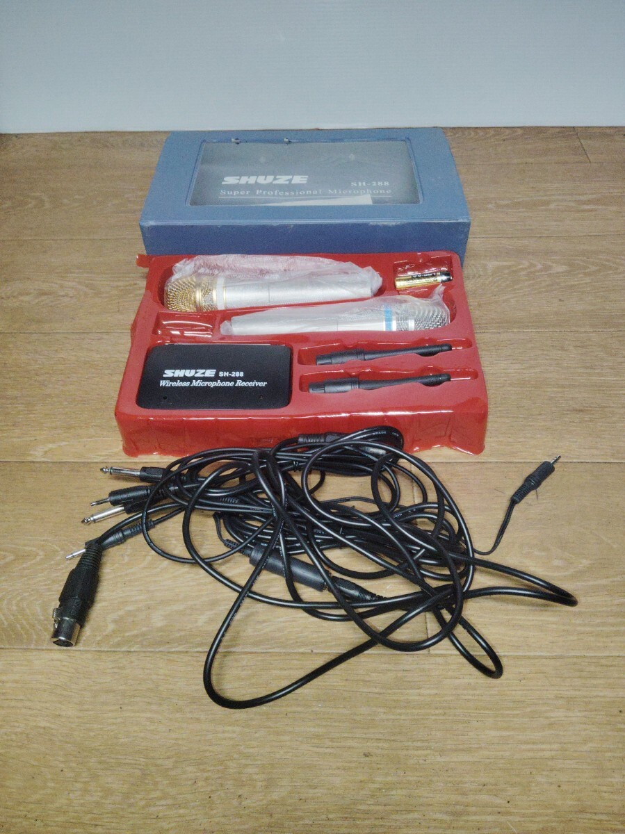 SHUZE ワイヤレス　マイクロホンレシーバー　SH-288