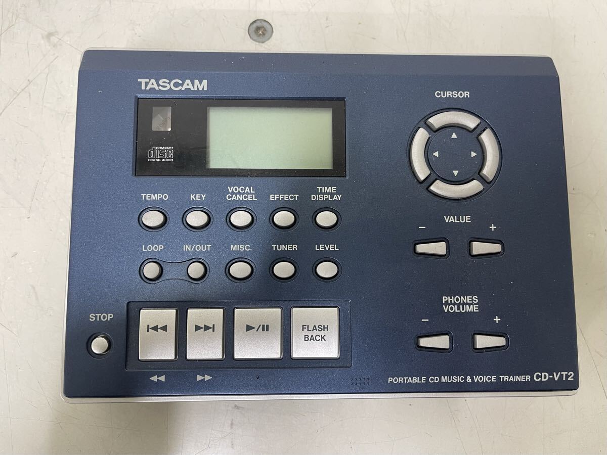 D753 TASCAM CD-VT2 タスカム ボイストレーナー