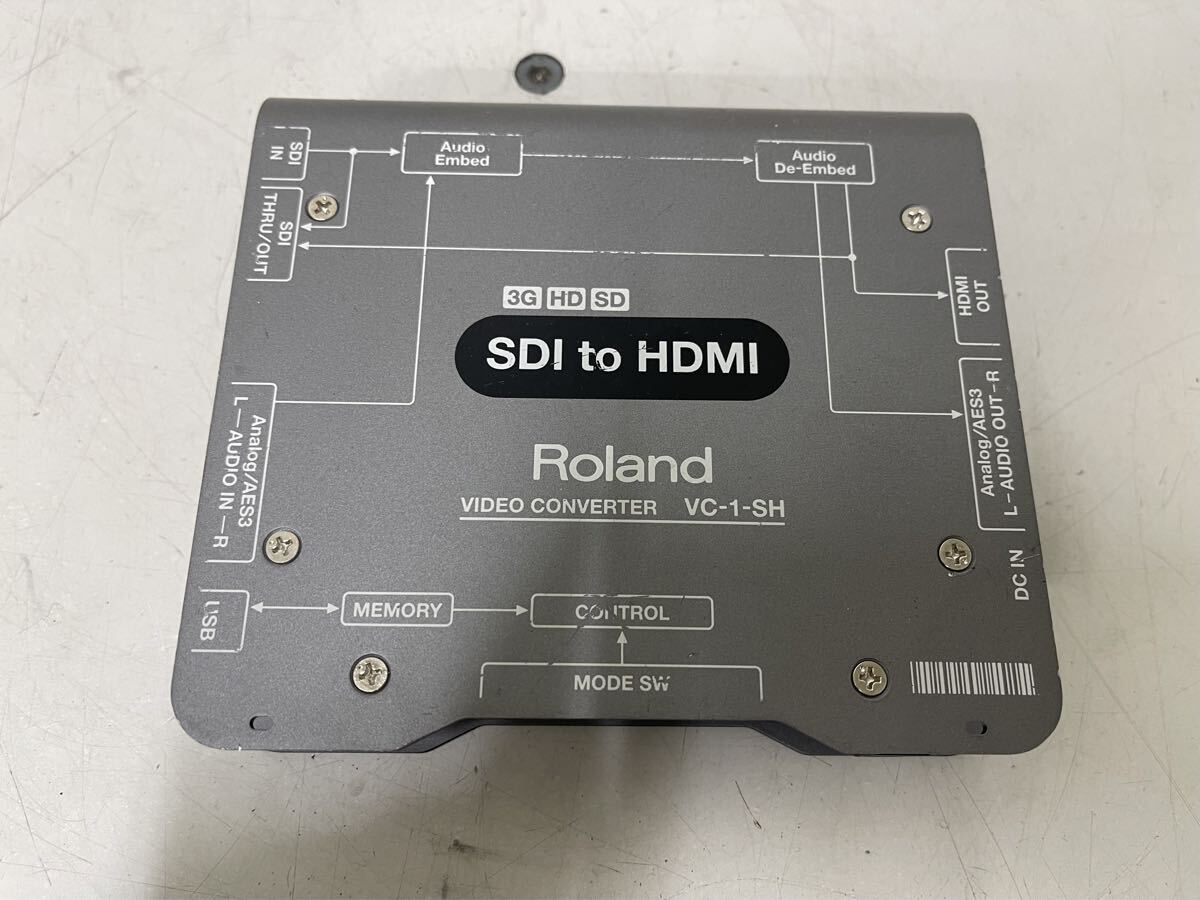 D754 Roland ビデオコンバーター VC-1-SH 中古 本体のみ