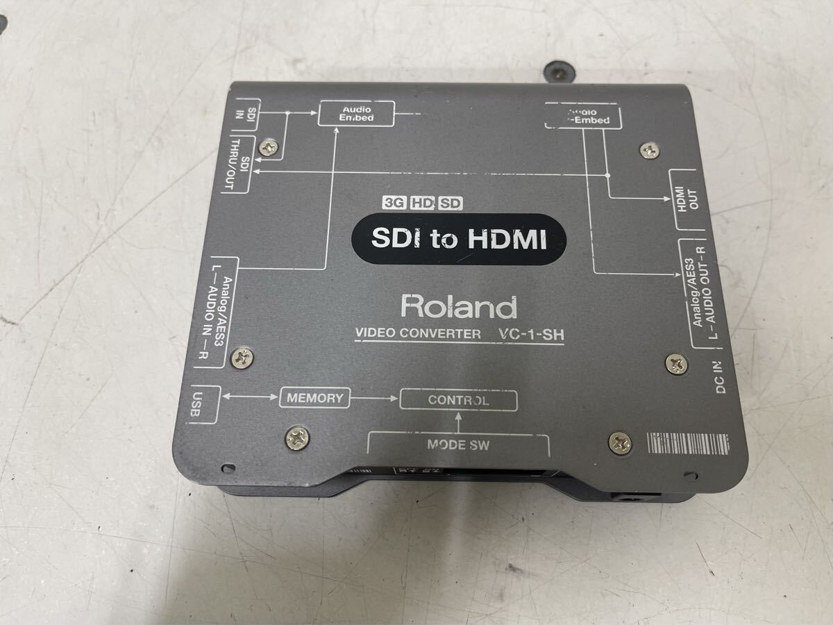 D755 Roland ビデオコンバーター VC-1-SH 中古 本体のみ