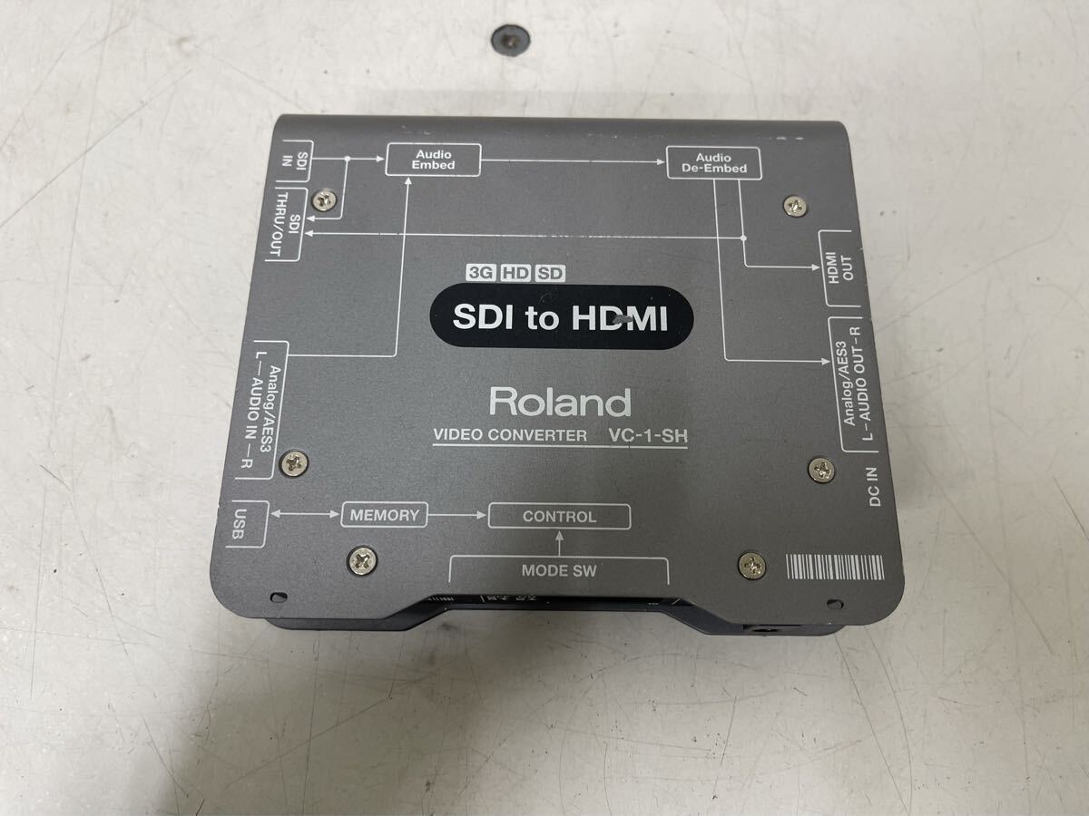 D756 Roland ビデオコンバーター VC-1-SH 中古 本体のみ