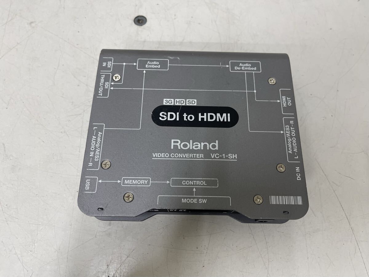 D757 Roland ビデオコンバーター VC-1-SH 中古 本体のみ