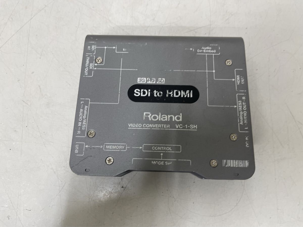 D758 Roland ビデオコンバーター VC-1-SH 中古 本体のみ