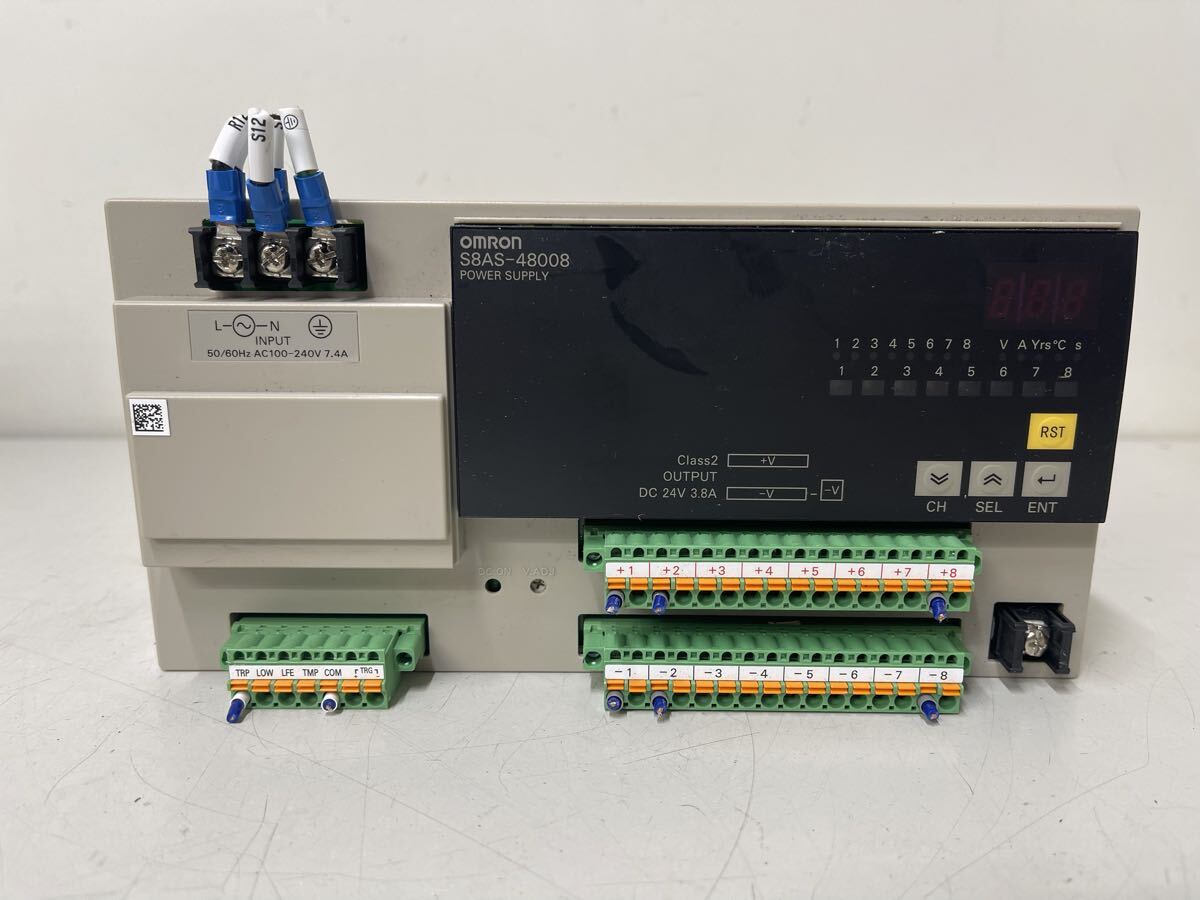 D643 OMRON オムロン スマート・パワーサプライ S8AS-48008