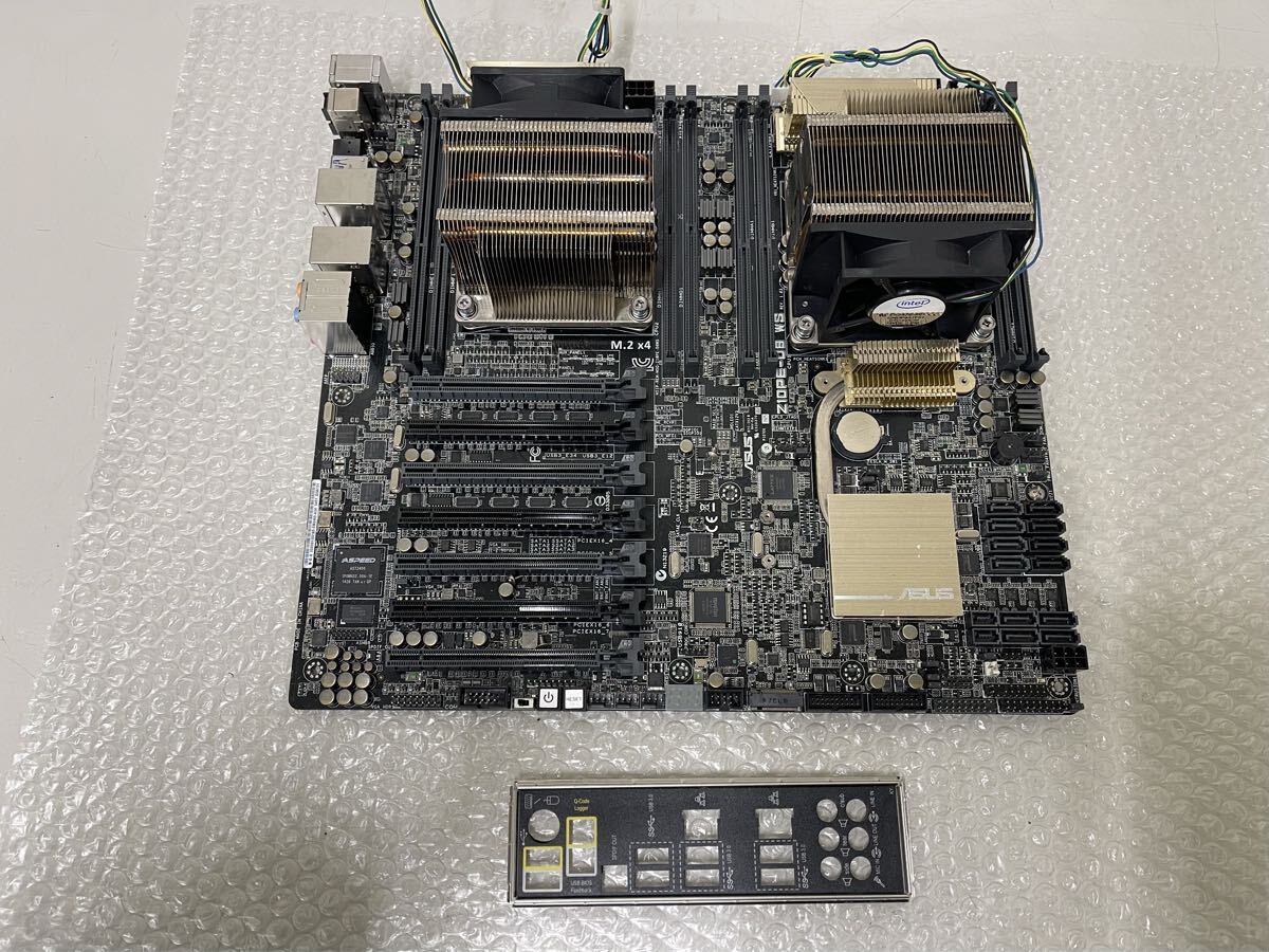 D558 ASUS Z10PE-D8 WS Intel C612 PCH-Dual Socket EEB Dual LGA 2011-3 Motherboard IOパネル付属 マザーボード