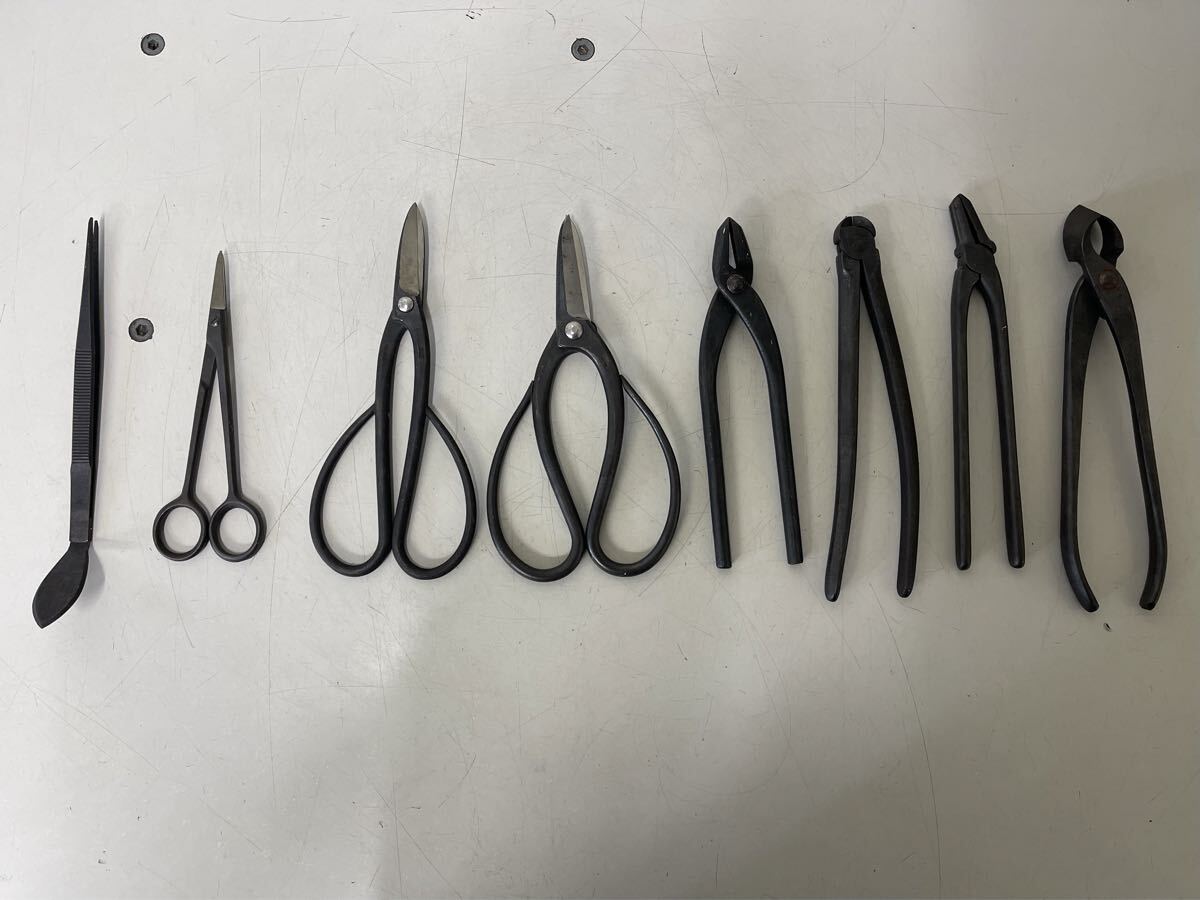 D811 昌国　盆栽道具　8点セット　