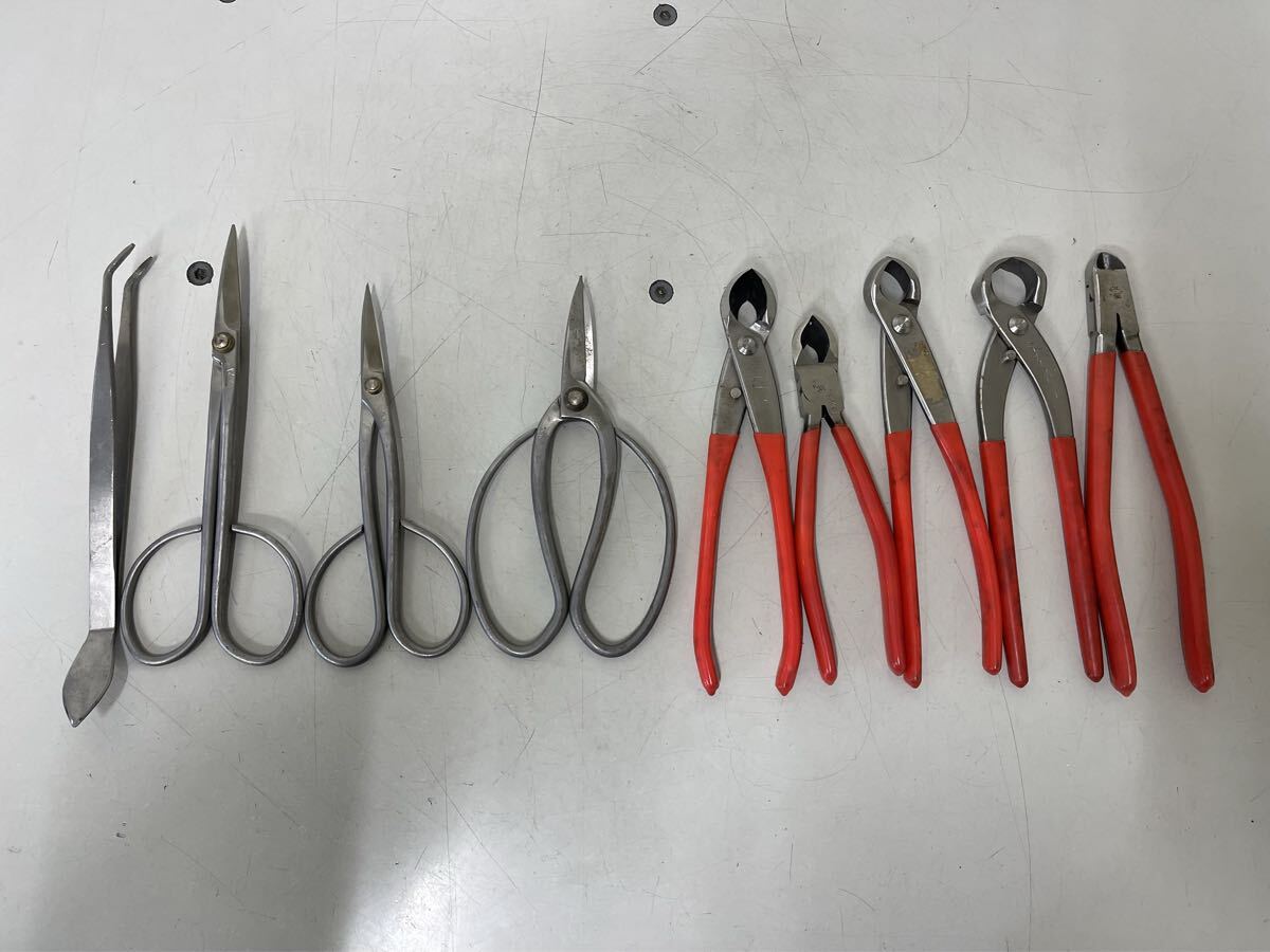 D812 文人作？盆栽道具　9点セット