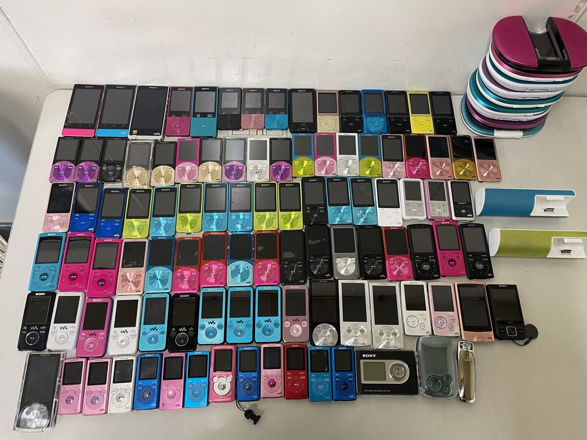 D813 SONY ソニー WALKMAN デジタルオーディオプレーヤー スピーカー 112台　大量セット まとめて 