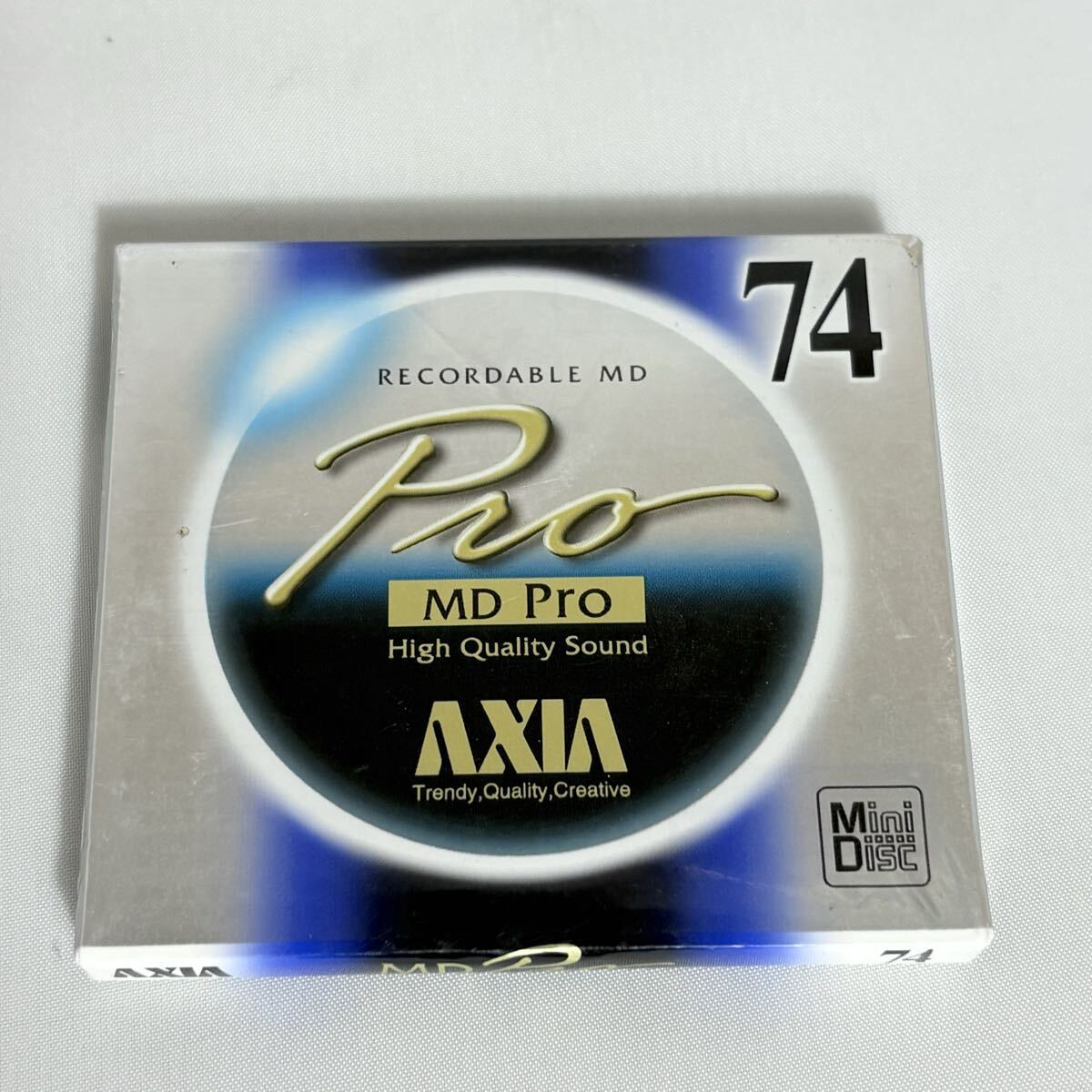 MD AXIA PRO レア 廃盤 アクシア プロ ミニディスク MDディスク 74分
