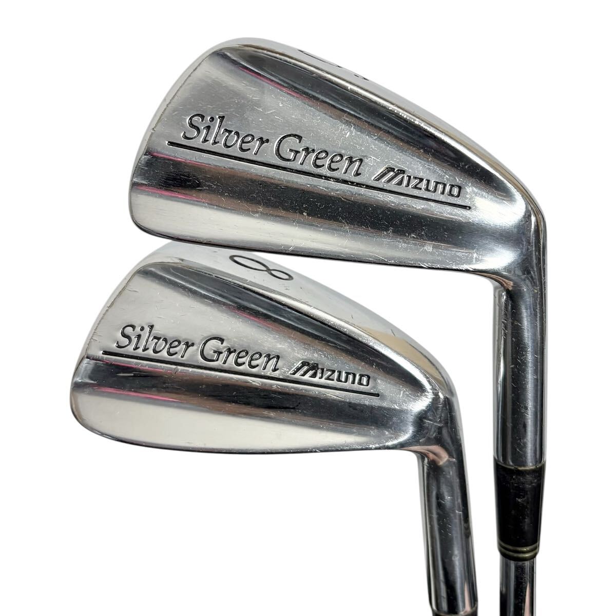 ミズノ　mizuno silvergreen シルバーグリーン ゴルフクラブ フレックスR 2本 アイアン