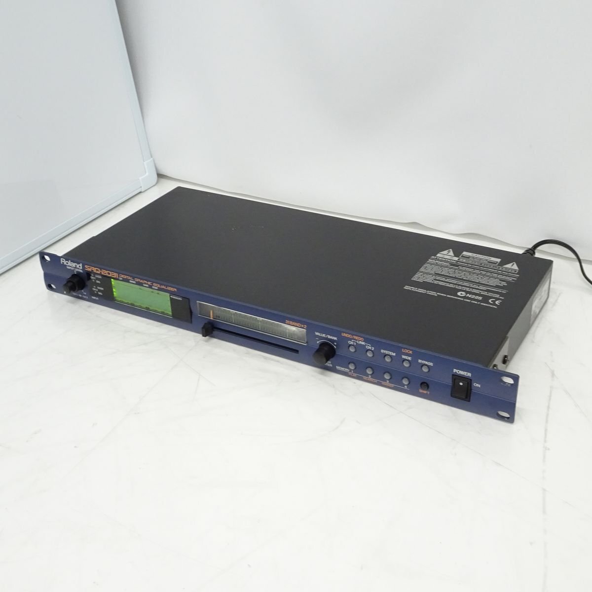 Roland SRQ-2031 DIGITAL GRAPHIC EQUALIZER 2ch 31バンド デジタルグラフィックイコライザー【中古/動作品】#420955