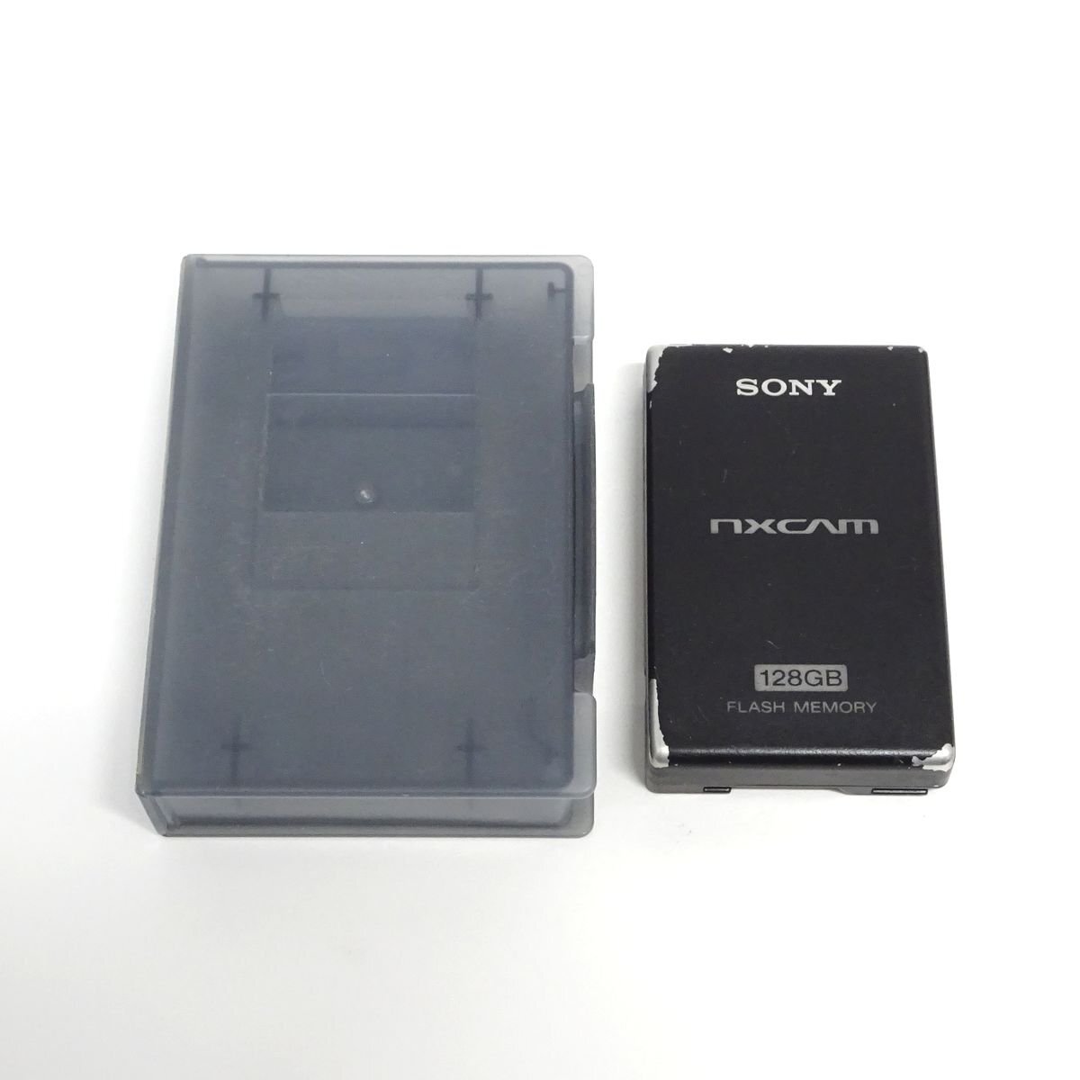 SONY HXR-FMU128 フラッシュメモリーユニット 128GB NX5Jなどに（13年製/ケース付き）【中古/動作品】#381389
