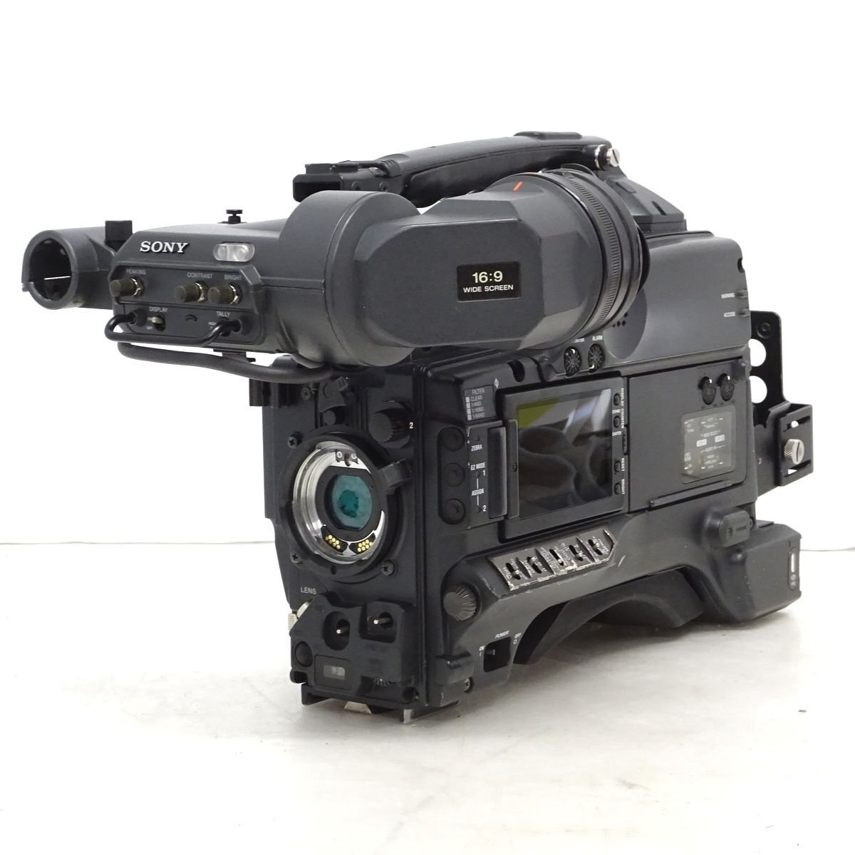 SONY PDW-F335L 業務用 XDCAM HDカムコーダー（LASER 522/レンズ無し）【中古/難アリ動作品/ジャンク】#444668