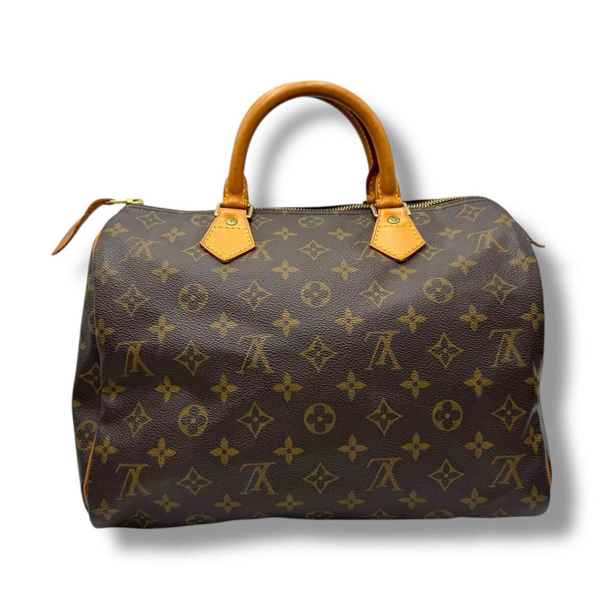 LOUIS VUITTON ルイヴィトン モノグラム スピーディ30 ミニボストン ハンドバッグ ブラウン M41526