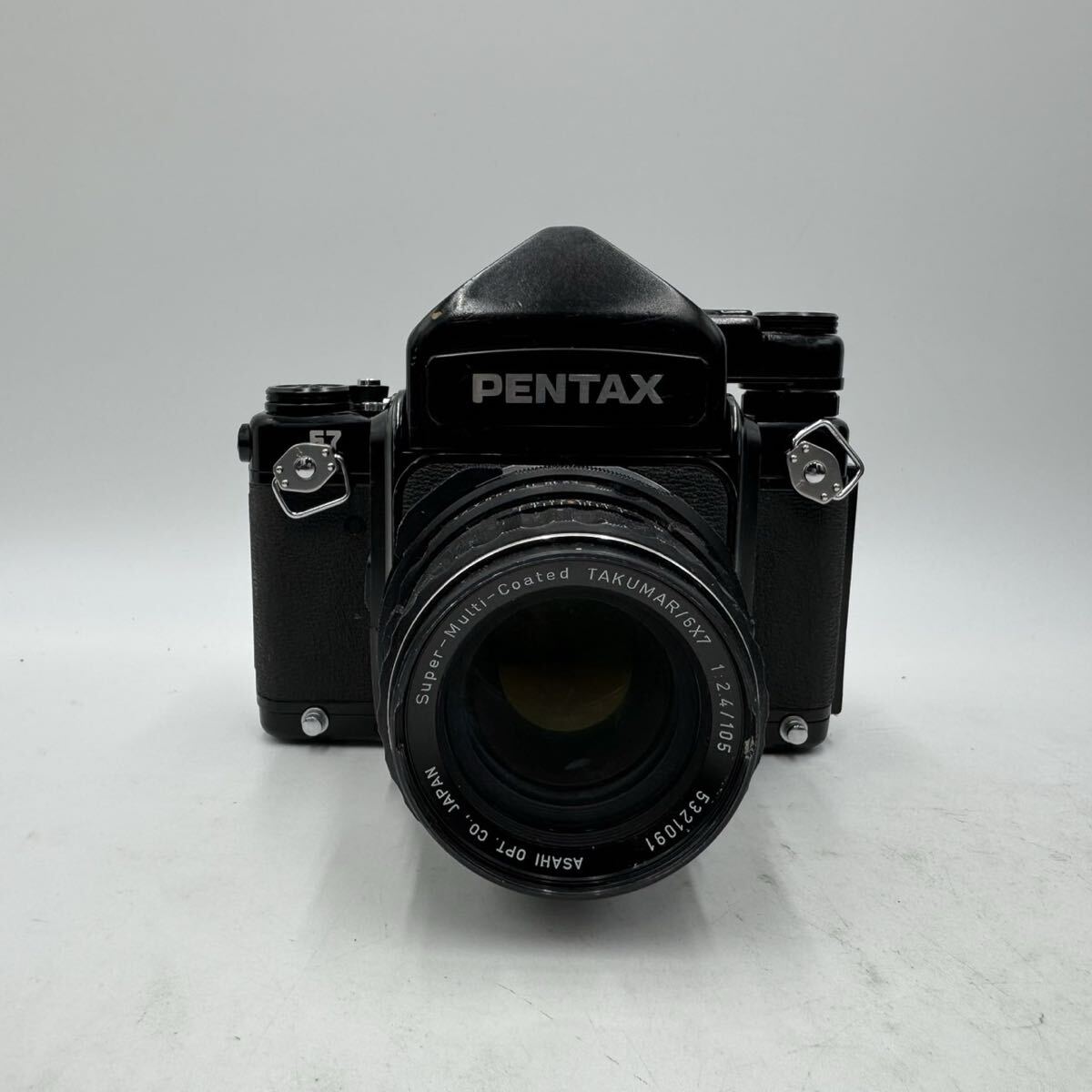 PENTAX ペンタックス 67 中判フィルムカメラ TAKUMAR 2.4/105 レンズ付属