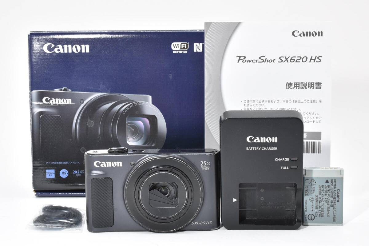 Canon PowerShot SX620 HS ブラック キャノン コンパクトデジタルカメラ #4254