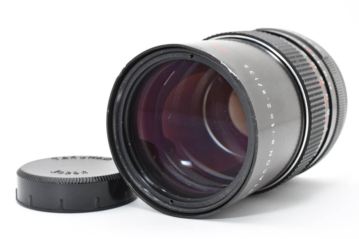 ◆希少◆ PENTACON Auto 135mm F2.8 MC ペンタコン 単焦点 レンズ M42マウント #4296